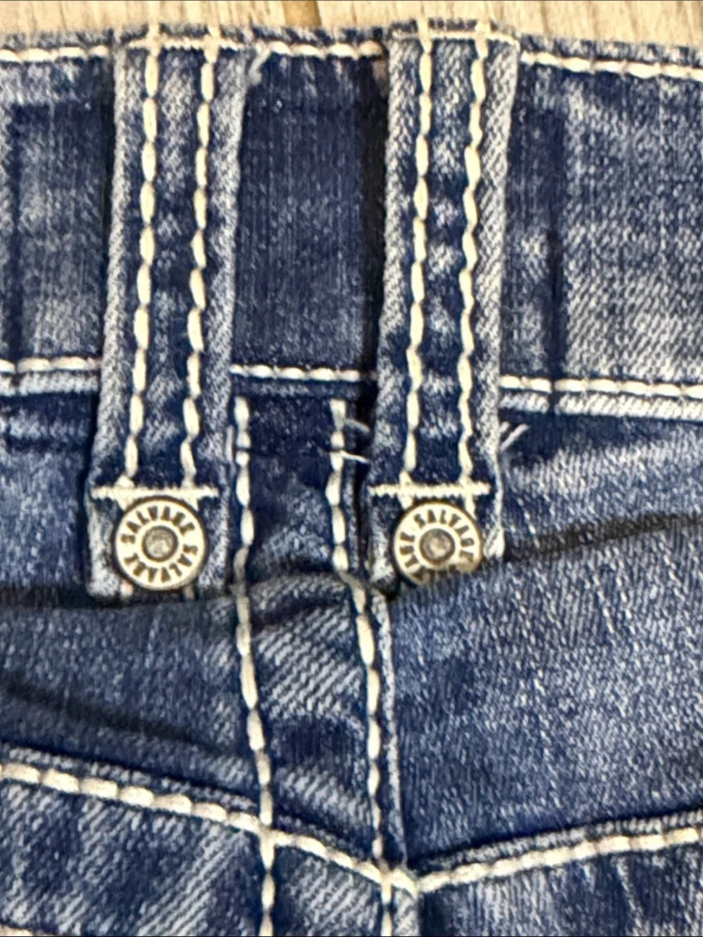 Men's Straight Fit Distressed Jeans in Blue - Casual Everyday Style